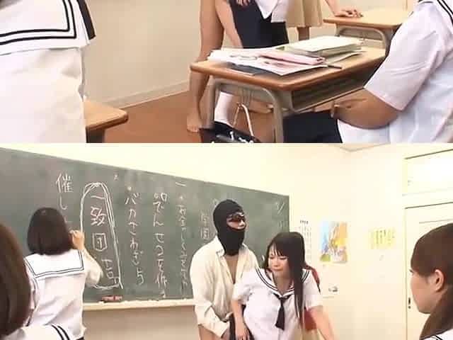 Japanese Girls Getting Fucked In School With Yui Natsume, Miki Sato And Miki Shibuya