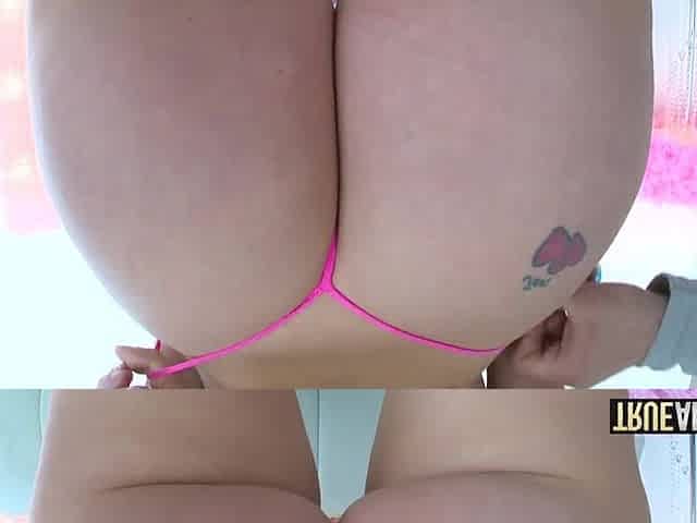TRUE ANAL Lana Rhoades has her ideal butt gaped