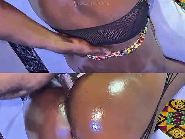 Last Year JSS Angel Likes Her Headmasters Jock In Her Petite Snatch