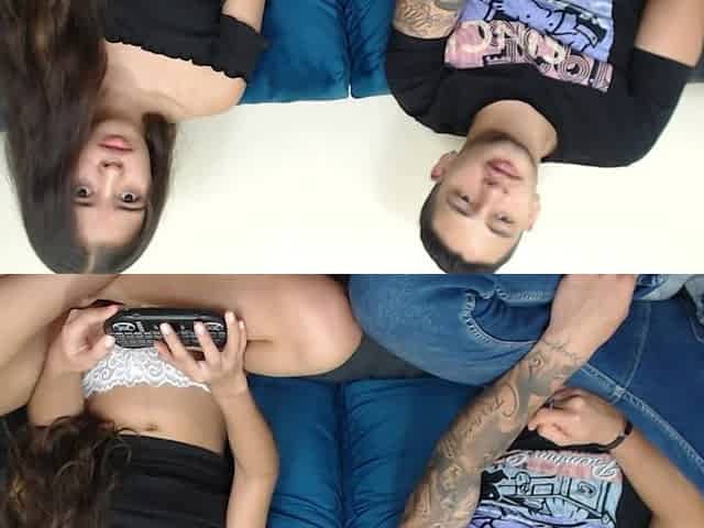 Ass Licking and Finger Fucking Stepsister's Ass