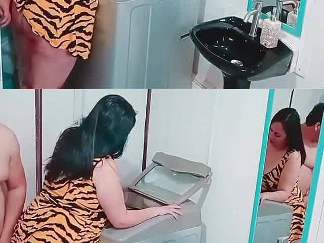 I Came To Fix My Stepmothers Washing Machine And We Ended Up Having Rough Sex