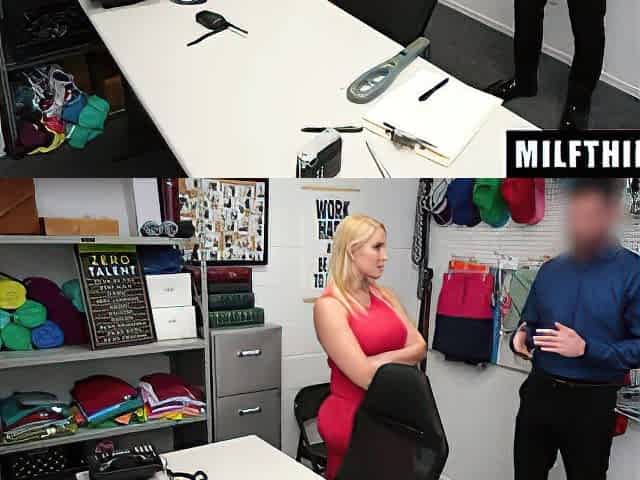Large-Boobed Mommy Vanessa Cage Banged By Cop For Stealing