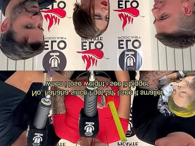 Interview with Elo Podcast Ends in a Blowjob and a Lot of Cum - Sara Blonde - Elo Picante