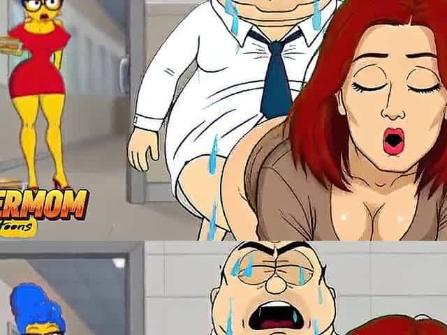 Wife Cheated on Her Spouse with a Ebony Dude. Toon