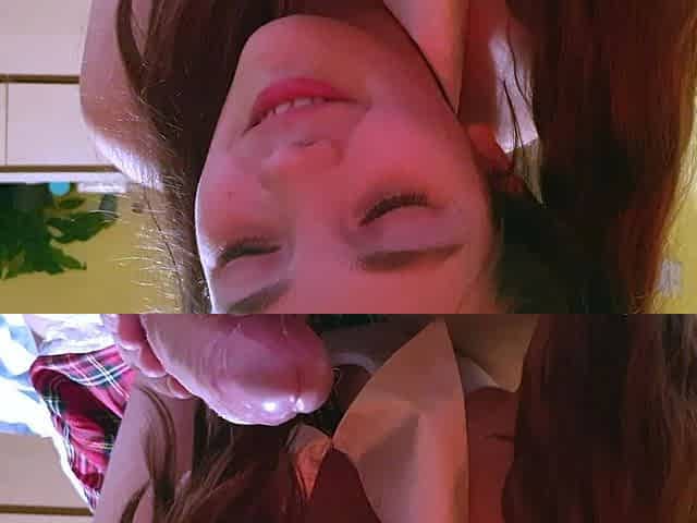 Teen gives great handjob pov style