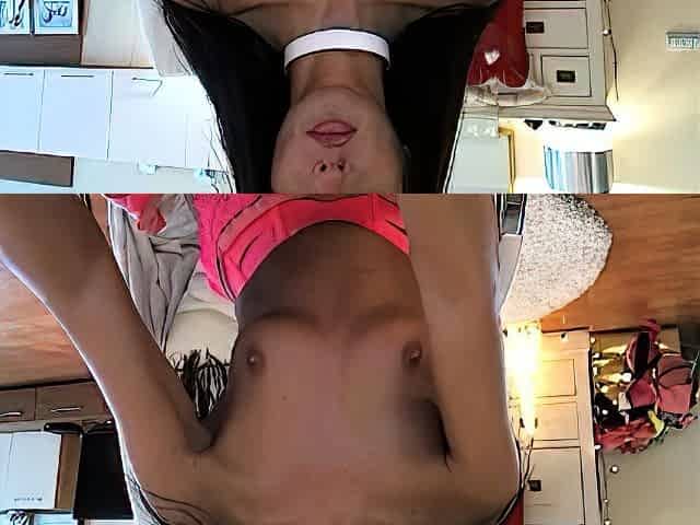 Cute blonde amateur webcam teen masturbating