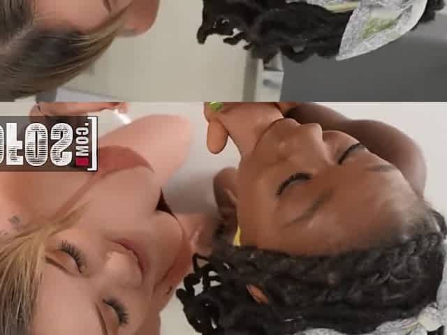 Kali Roses and JMac welcome their sexy friend Hazel Grace into their home with a hot 3some