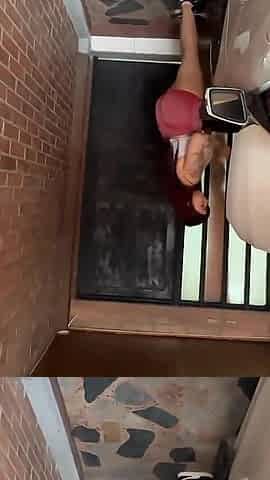 He Pays for the Repair of the Car with a Russian Between His Huge Tits