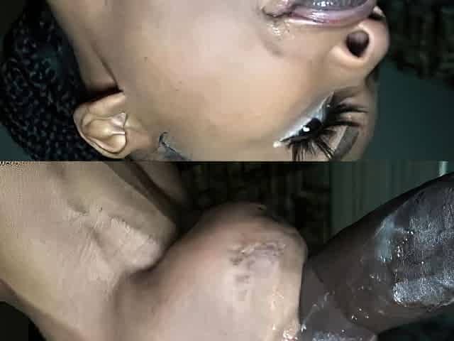 Khia Kandy Takes Cum In Mouth The Right Way