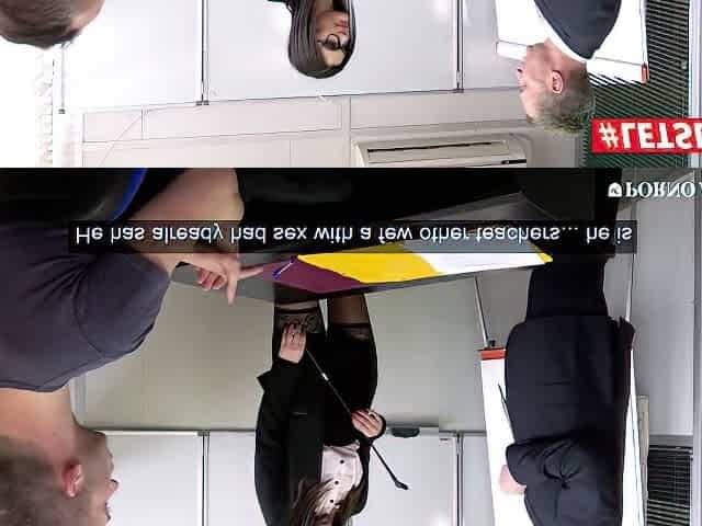 Valentina Nappi Kinky Large Butt Italian Teacher Gets Coarse Double Penetration In School Trio