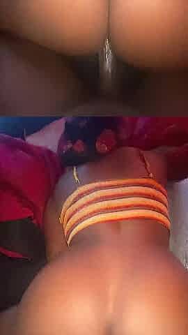 Black teen Sneaky creampie