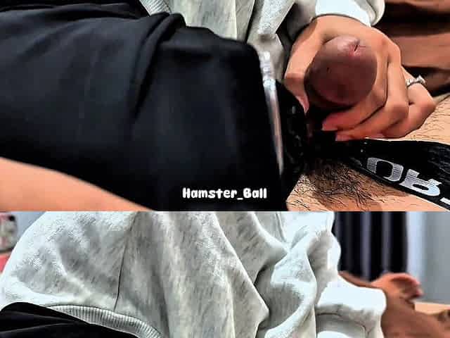 My Big Cock Inspected by an 18+ Hijab, Who Was Handling a Cock for the First Time