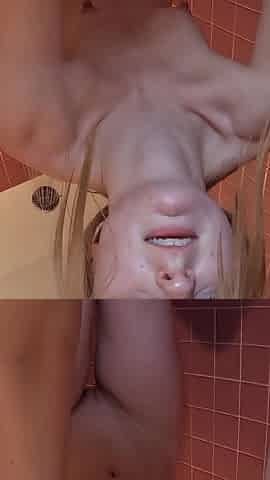 Shower and Pee