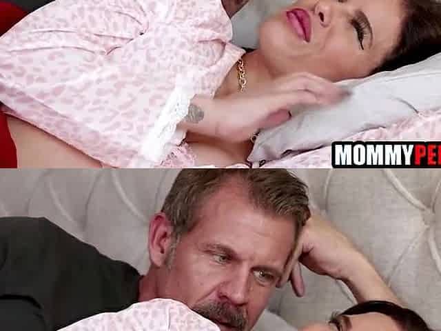 Step Daddy Cuckold Watching Step Son Bang Step Mama