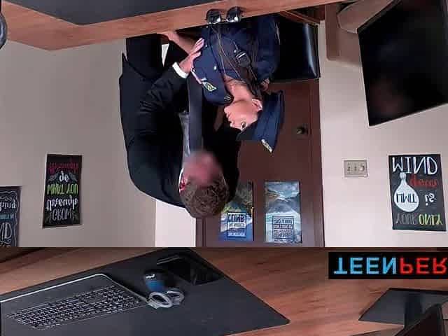 A Dedicated Police Officer Trying to Juggle Her Job - teenperp