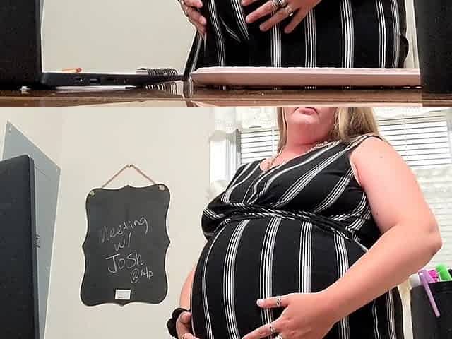 Your Teacher Gives You JOI in Her Office and Reveals That You Got Her Pregnant!
