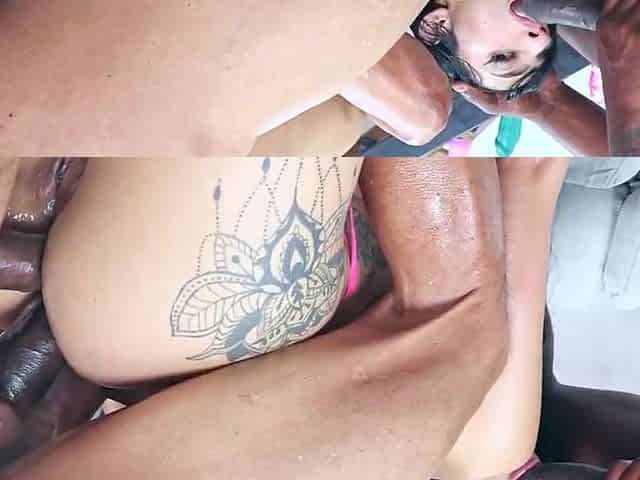 Maily Presly's Insane Double Anal Penetration and Gaping