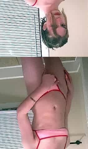Bambi Snow Sexy Standing Masturbation With Kinky Ball Play