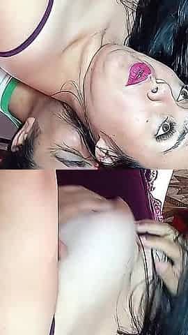 Sexy Amateur Stepmom with Big Natural Tits Bouncing Wildly During Kitchen Fuck - Loud and Intense Moans