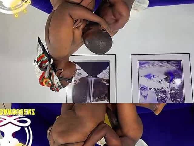 African Step Mom Fucked by Her Son in Law