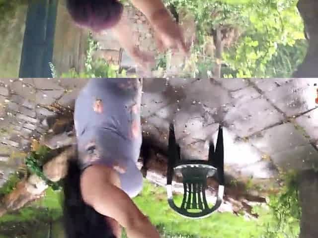 KlaudiaAmberGirl solo masturbation during a storm