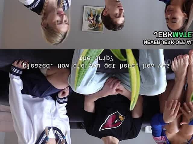 Hot babes threesome porn video