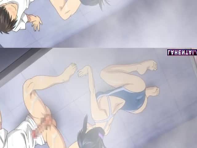 Hentai babe gets fucked in the shower