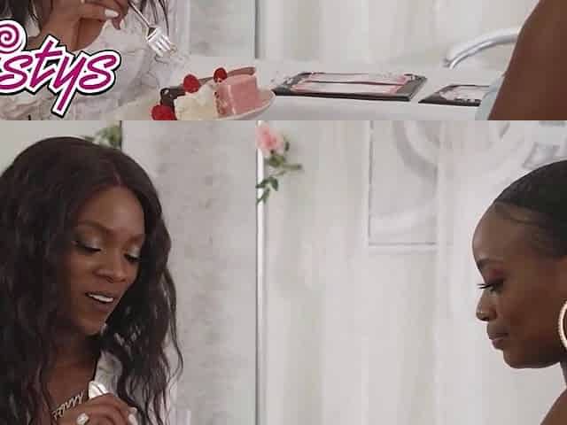 TWISTYS - Marvelous Elsie Finds Unexpected Want With Ana Foxxx During A Steamy Wedding Planning Date