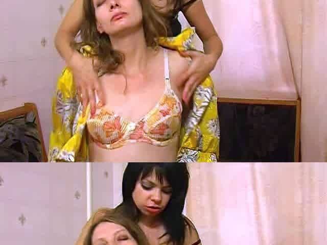 Amateur brunette toys and fucks
