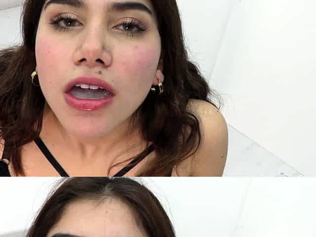 Pov homemade amateur facial cumshot and blowjob