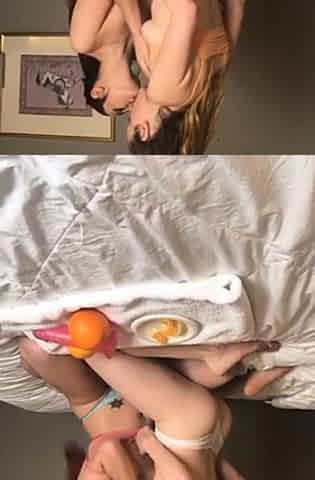 Small titted brunette amateur anal nailed at home