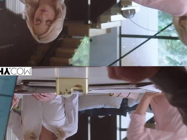 TUSHY Blond sweetheart Scarlett has anal enjoyment with her boss