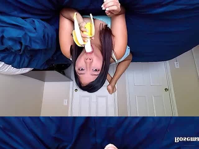 stepsister sucking jock spit and cum facial