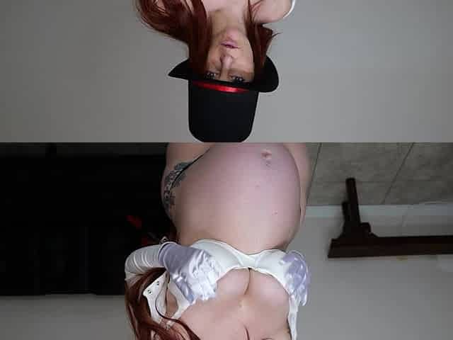 Masters Mesmerized Pregnant Cumslut