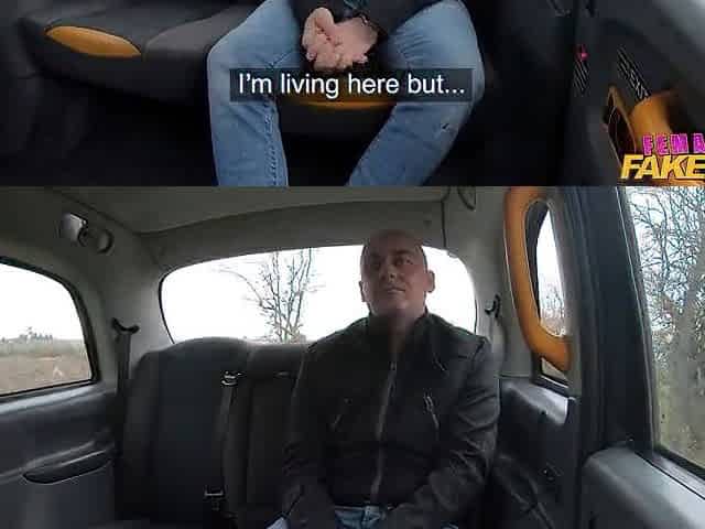 I love to screw MARRIED DUDES in my Taxi - Female Fake Taxi