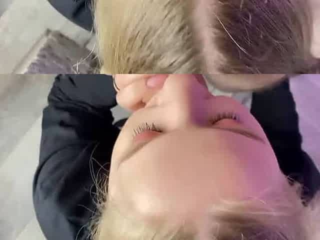 Step sis dreamed to deep-throat a huge chisel while she was at school - horny!