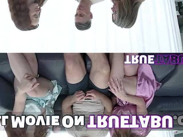 two MILFs Cory Pursue and Red Eviee Pleased to Share Dick