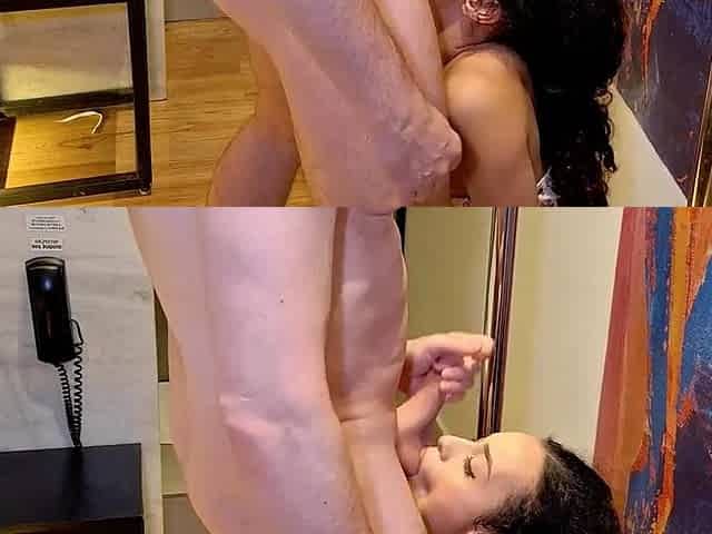 VOLCANIC FACIAL after manmeat adore (guess the score she
