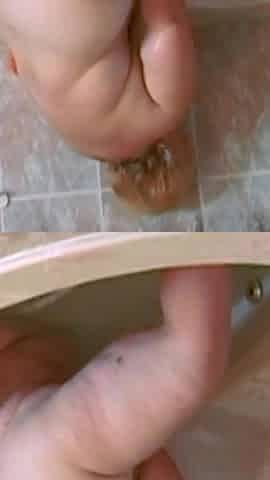Fat blonde slut likes hard sex