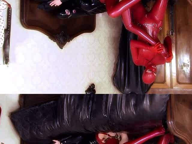 Milf is fingered hard by her boyfriend in fetish video
