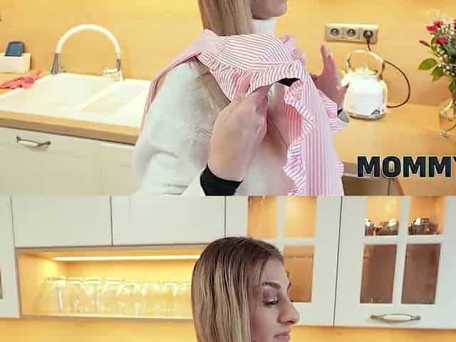 MOMMY4K. Aged brunette hair got so sexually excited and drilled youthful chap at their 1st rencounter
