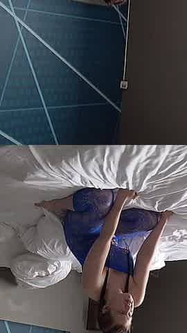 Deaf Porn Star in Blue Body Stockings Gets Bred by Black