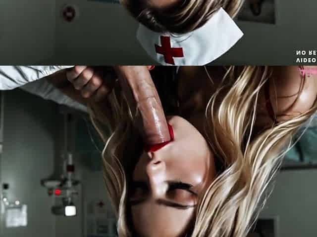 I screw a pretty nurse and cum in her cunt [AI Generated]