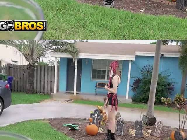 BANGBROS - Alicia Williams Joins The Bus In Her Pirate Dress And Gets Banged In Each Position