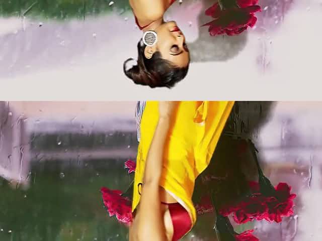 i entertainment saree nudes - topless exotic Indian chick teasing