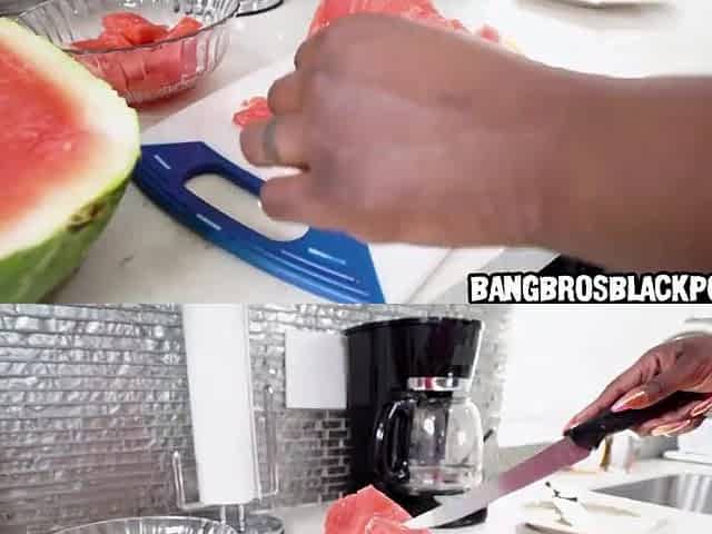 Black mama with a massive ass screws a white chap