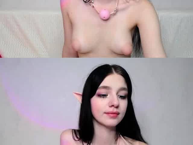 Amateur Webcam Teen Flashes Masturbates