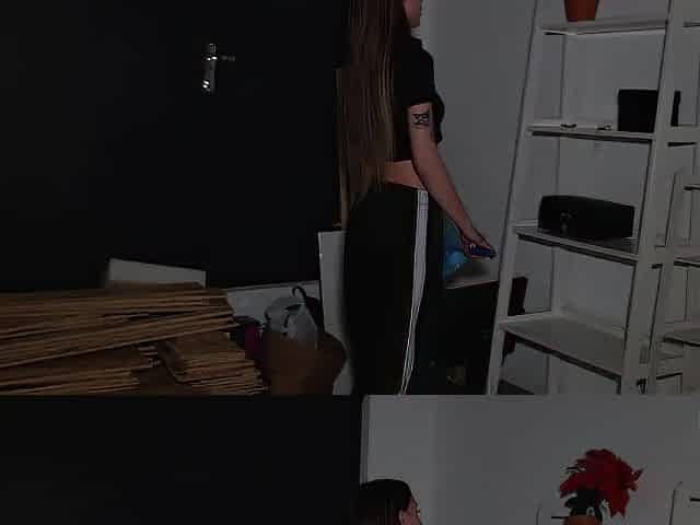 Hawt Maid Banged Hard on the Table During Cleaning