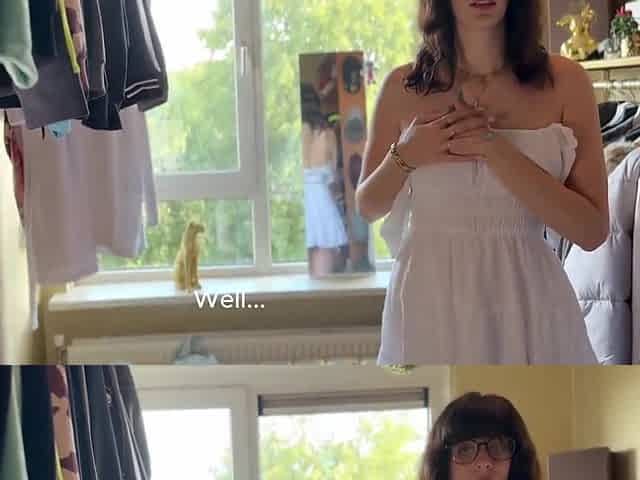 Vlog 52 // My Stepsisters Hot Friend Undressing Makes Me Wanna Bone And Watch Me In The Mirror Doing It