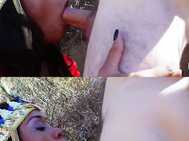 Nice-looking black gets her snatch coarse permeated outdoor by lascivious man